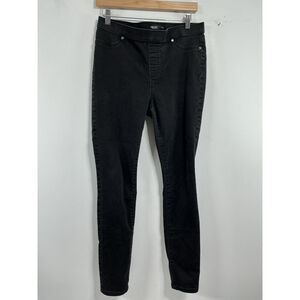 Womans Simply Vera Wang Leggings Pullon Medium Black 0099/U-2